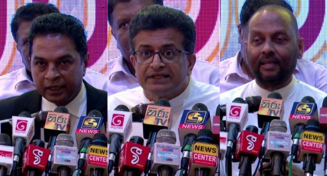 SJB Missing from United Opposition Media Briefing